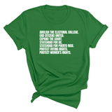Abolish The Electoral College Unisex Tee-T-Shirt-The Original God Ain't Petty But I Am