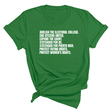 Abolish The Electoral College Unisex Tee-T-Shirt-The Original God Ain't Petty But I Am