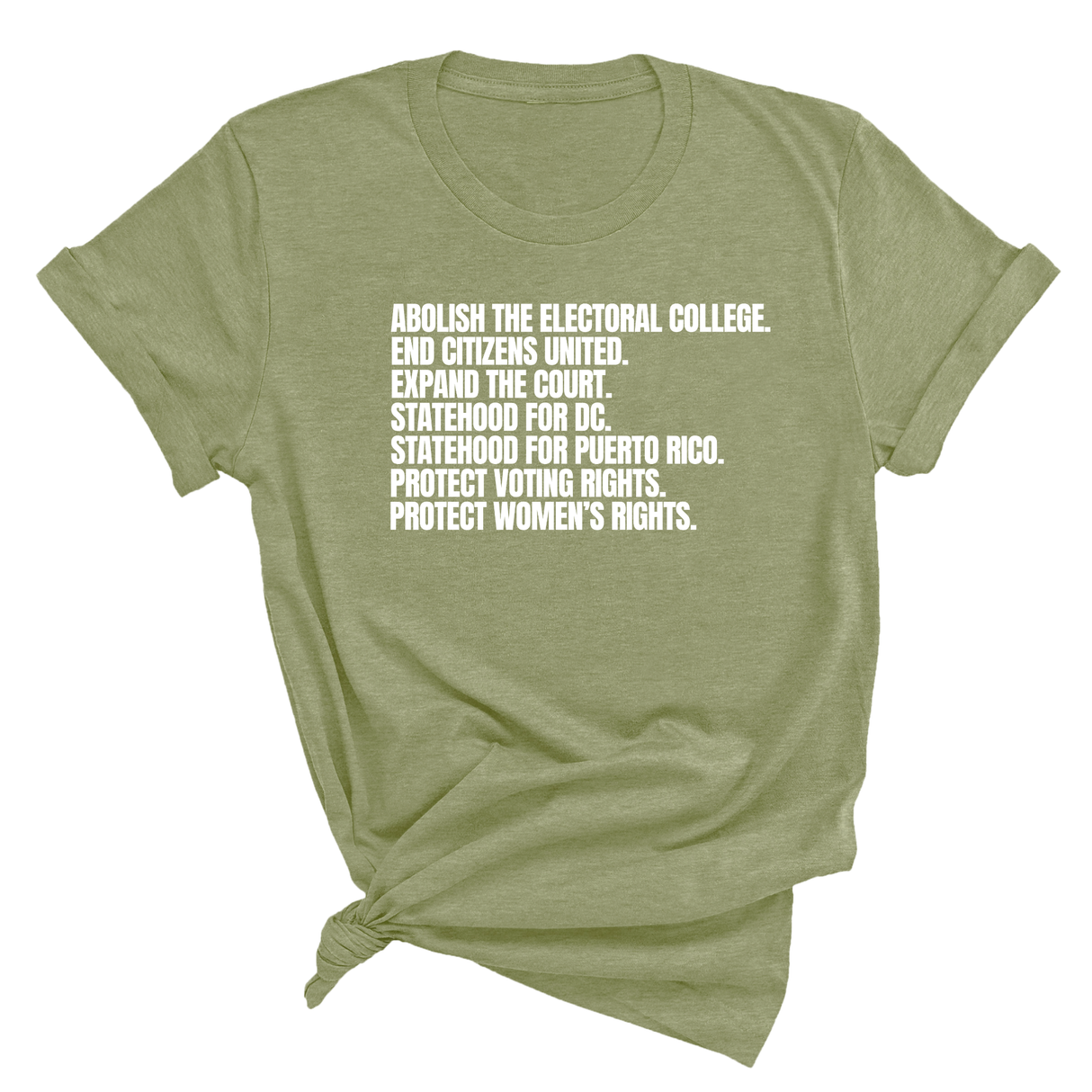 Abolish The Electoral College Unisex Tee-T-Shirt-The Original God Ain't Petty But I Am