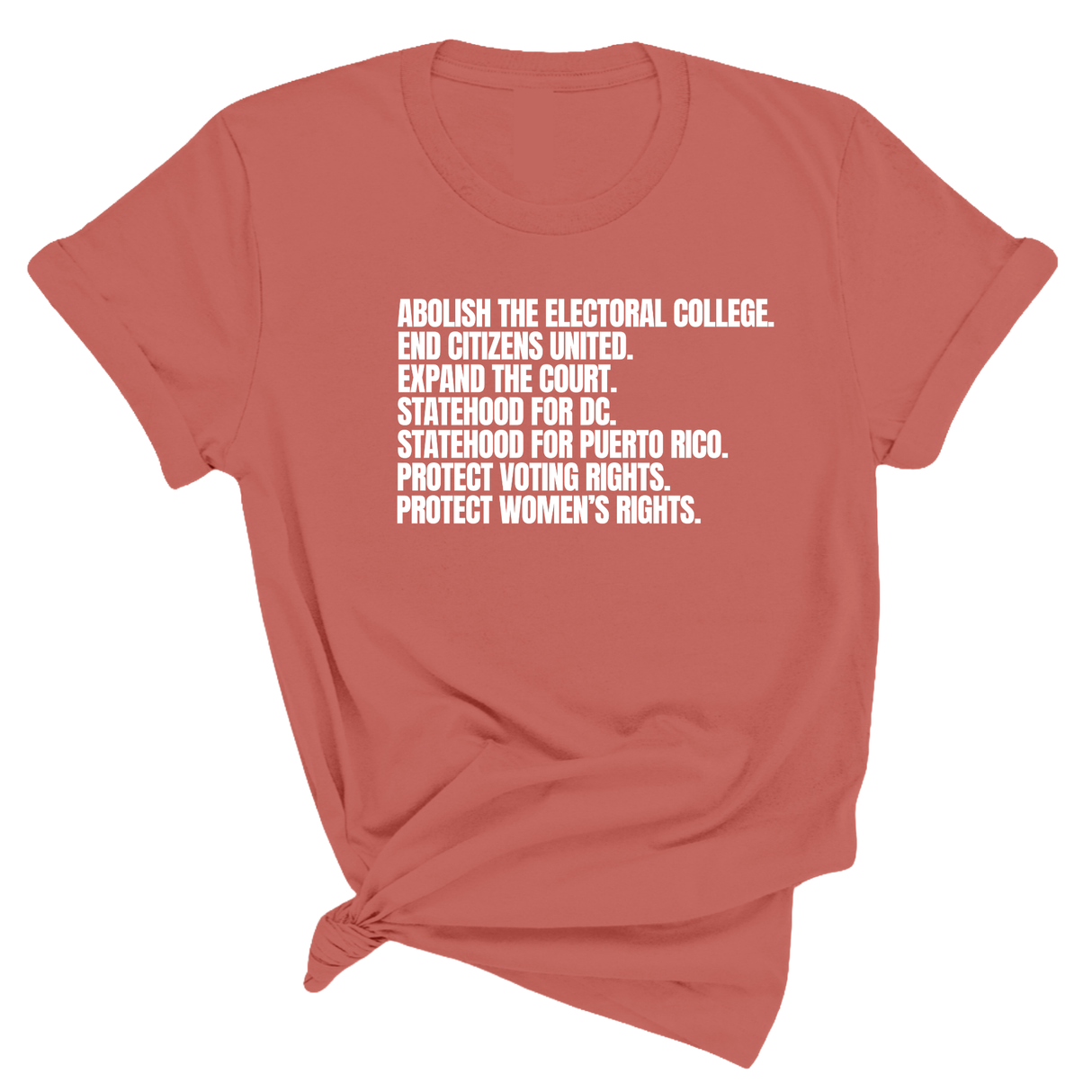 Abolish The Electoral College Unisex Tee-T-Shirt-The Original God Ain't Petty But I Am