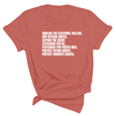 Abolish The Electoral College Unisex Tee-T-Shirt-The Original God Ain't Petty But I Am