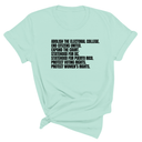 Abolish The Electoral College Unisex Tee-T-Shirt-The Original God Ain't Petty But I Am