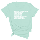 Abolish The Electoral College Unisex Tee-T-Shirt-The Original God Ain't Petty But I Am
