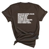 Abolish The Electoral College Unisex Tee-T-Shirt-The Original God Ain't Petty But I Am