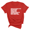 Abolish The Electoral College Unisex Tee-T-Shirt-The Original God Ain't Petty But I Am
