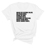 Abolish The Electoral College Unisex Tee-T-Shirt-The Original God Ain't Petty But I Am