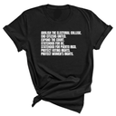 Abolish The Electoral College Unisex Tee-T-Shirt-The Original God Ain't Petty But I Am