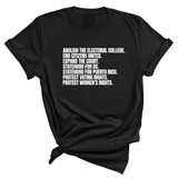 Abolish The Electoral College Unisex Tee-T-Shirt-The Original God Ain't Petty But I Am