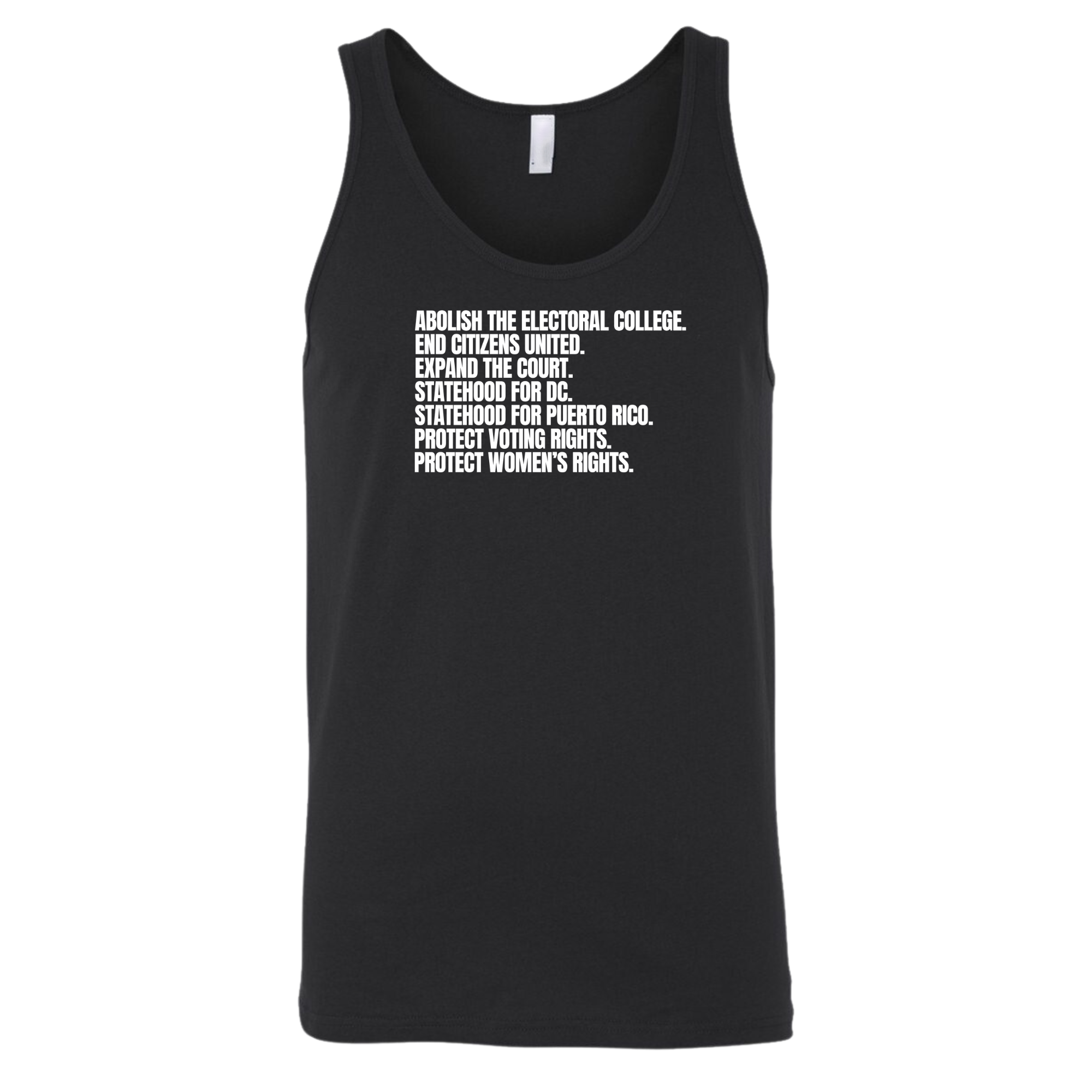Abolish The Electoral College Unisex Tank Top