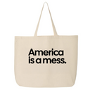 America Is a Mess (Tote Bag)-Tote Bag-The Original God Ain't Petty But I Am