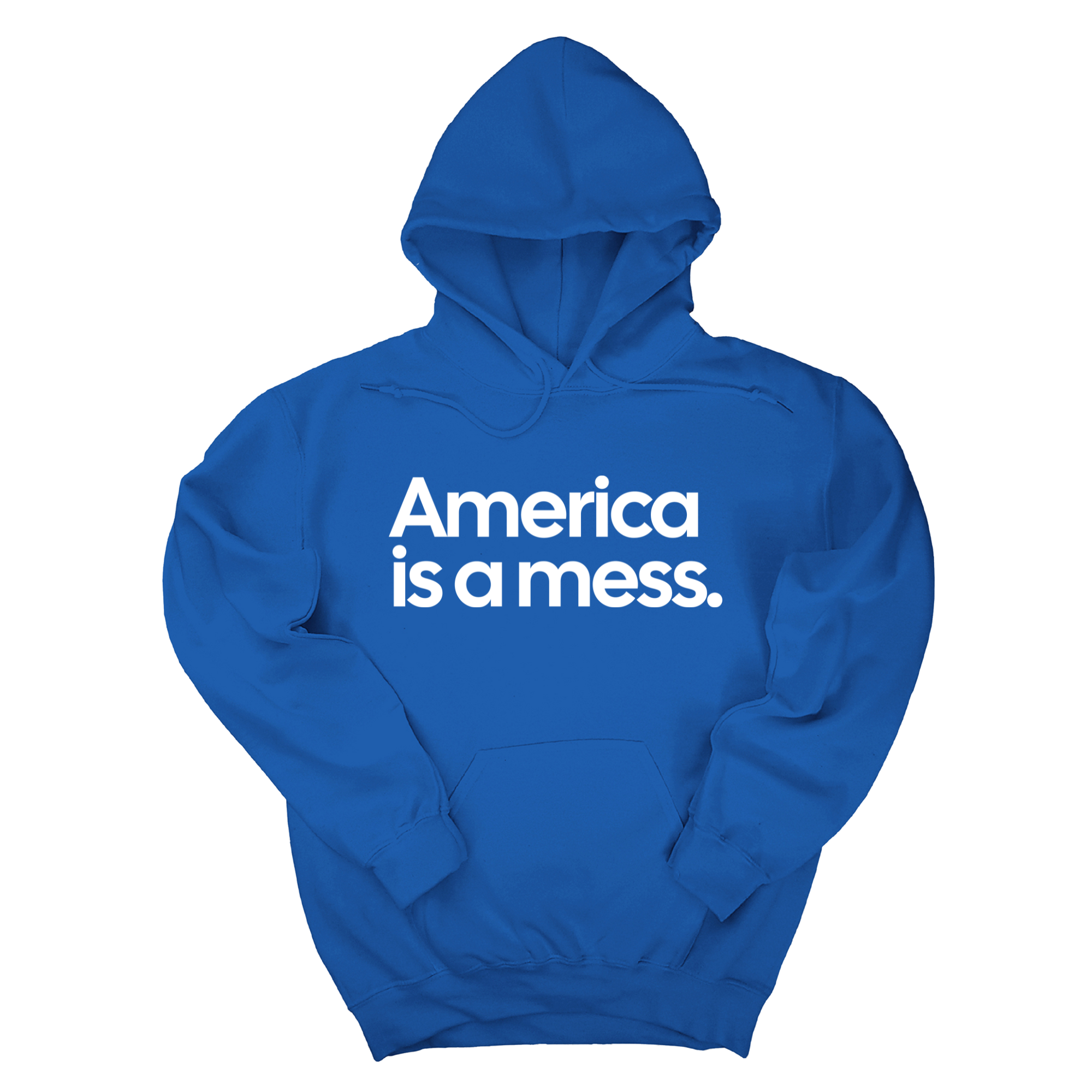 America Is a Mess Unisex Hoodie-Hoodie-The Original God Ain't Petty But I Am