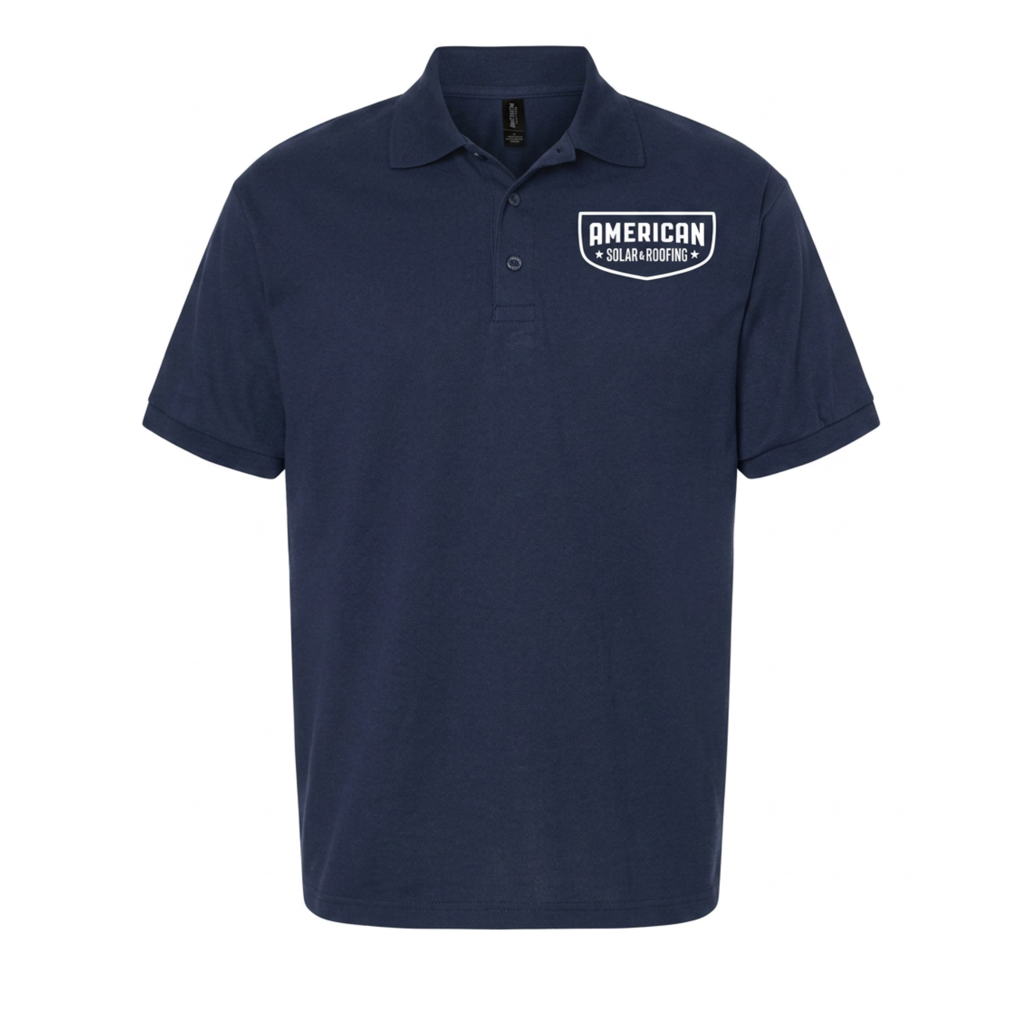 American Solar Roofing Microfiber Performance Ring Spun POLO (CUSTOMS)