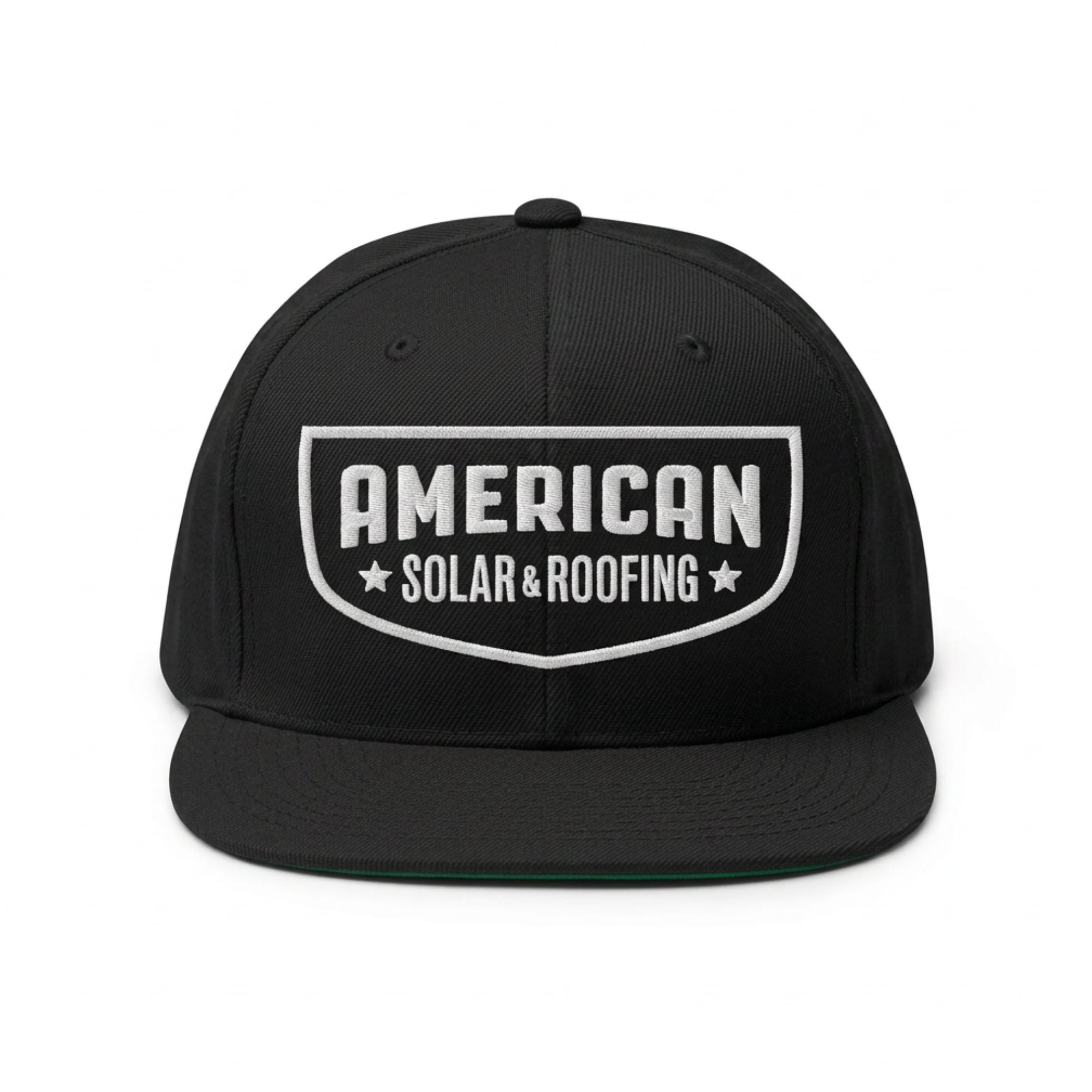 American Solar Roofing Snapback hat (CUSTOMS)