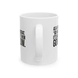 As a former “GO HIGH” Democrat, it’s nice to see them going low Mug 11oz (White & Black)-Mug-The Original God Ain't Petty But I Am