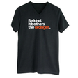 Be Kind. It Bothers the Oranges *BLACK V-NECK* Unisex Tee-T-Shirt-The Original God Ain't Petty But I Am