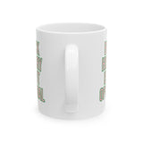 Black History is Not Optional Month 11oz (Pink & Green)-Mug-The Original God Ain't Petty But I Am