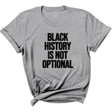 Black History is Not Optional Unisex Tee-T-Shirt-The Original God Ain't Petty But I Am