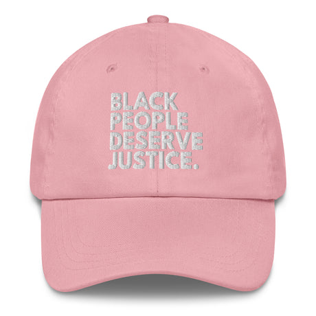 Black People Deserve Justice Dad hat-The Original God Ain't Petty But I Am
