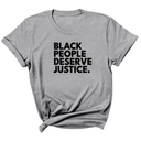 Black People Deserve Justice Unisex Tee-T-Shirt-The Original God Ain't Petty But I Am