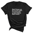 Black Women vote for everyone's rights. Everyone needs to start voting for Black Women Unisex Tee-T-Shirt-The Original God Ain't Petty But I Am
