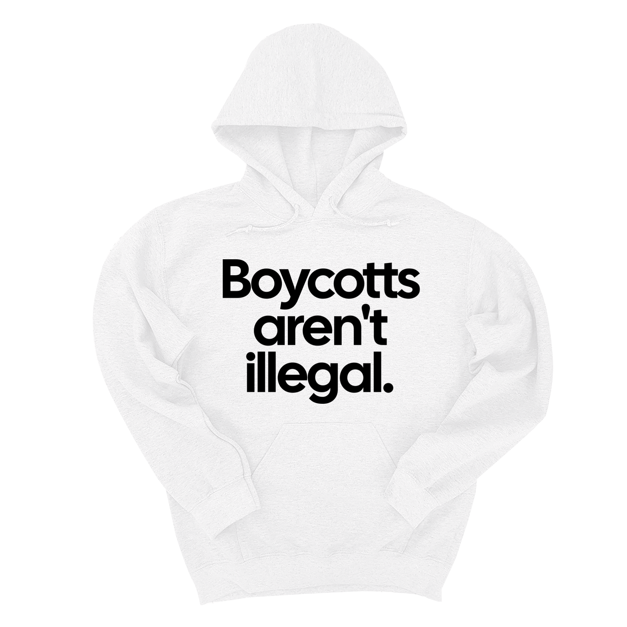 Boycotts Aren't Illegal Unisex Hoodie-Hoodie-The Original God Ain't Petty But I Am