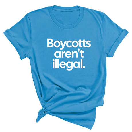 Boycotts Aren't Illegal Unisex Tee-T-Shirt-The Original God Ain't Petty But I Am