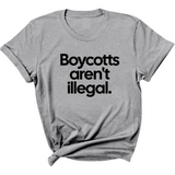Boycotts Aren't Illegal Unisex Tee-T-Shirt-The Original God Ain't Petty But I Am