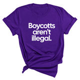 Boycotts Aren't Illegal Unisex Tee-T-Shirt-The Original God Ain't Petty But I Am