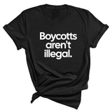 Boycotts Aren't Illegal Unisex Tee-T-Shirt-The Original God Ain't Petty But I Am