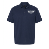 *CUSTOMS* American Solar Roofing Microfiber Performance Ring Spun POLO-T-Shirt-The Original God Ain't Petty But I Am