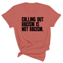 Calling Out Racism Is Not Racism Unisex Tee-T-Shirt-The Original God Ain't Petty But I Am