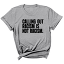 Calling Out Racism Is Not Racism Unisex Tee-T-Shirt-The Original God Ain't Petty But I Am