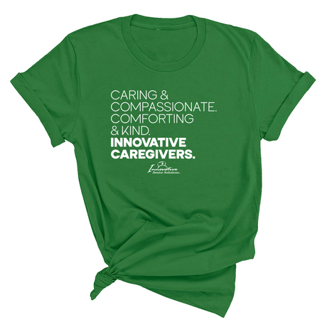 Caring Compassionate Comforting and Kind Unisex Tee (ISS) (CUSTOMS)-CUSTOMS-The Original God Ain't Petty But I Am