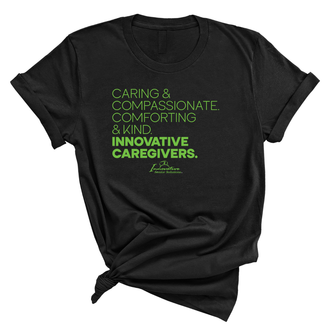 Caring Compassionate Comforting and Kind Unisex Tee (ISS) (CUSTOMS)-CUSTOMS-The Original God Ain't Petty But I Am