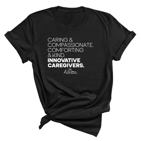 Caring Compassionate Comforting and Kind Unisex Tee (ISS) (CUSTOMS)-CUSTOMS-The Original God Ain't Petty But I Am
