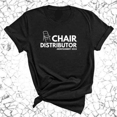 Chair Distributor Montgomery Unisex Tee-T-Shirt-The Original God Ain't Petty But I Am