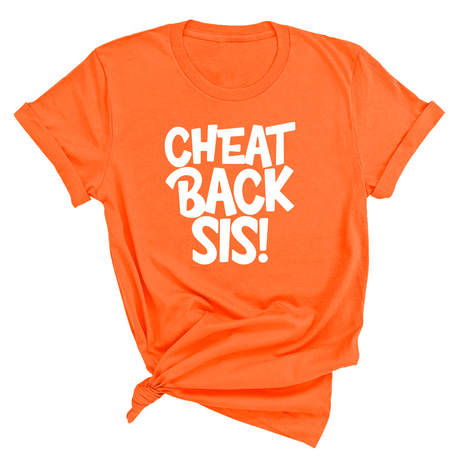 Cheat Back Sis Unisex Tee-T-Shirt-The Original God Ain't Petty But I Am