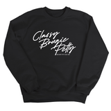 Classy Bougie Petty Unisex Sweatshirt-Sweatshirt-The Original God Ain't Petty But I Am