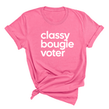 Classy Bougie Voter Unisex Tee-T-Shirt-The Original God Ain't Petty But I Am