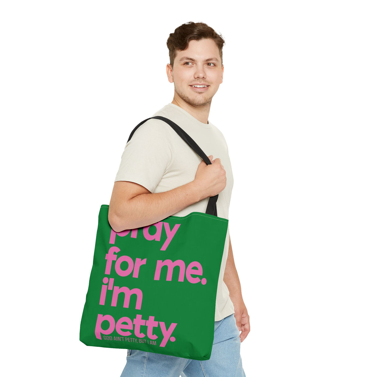 Copy of Tote Bag (AOP)-Bags-The Original God Ain't Petty But I Am