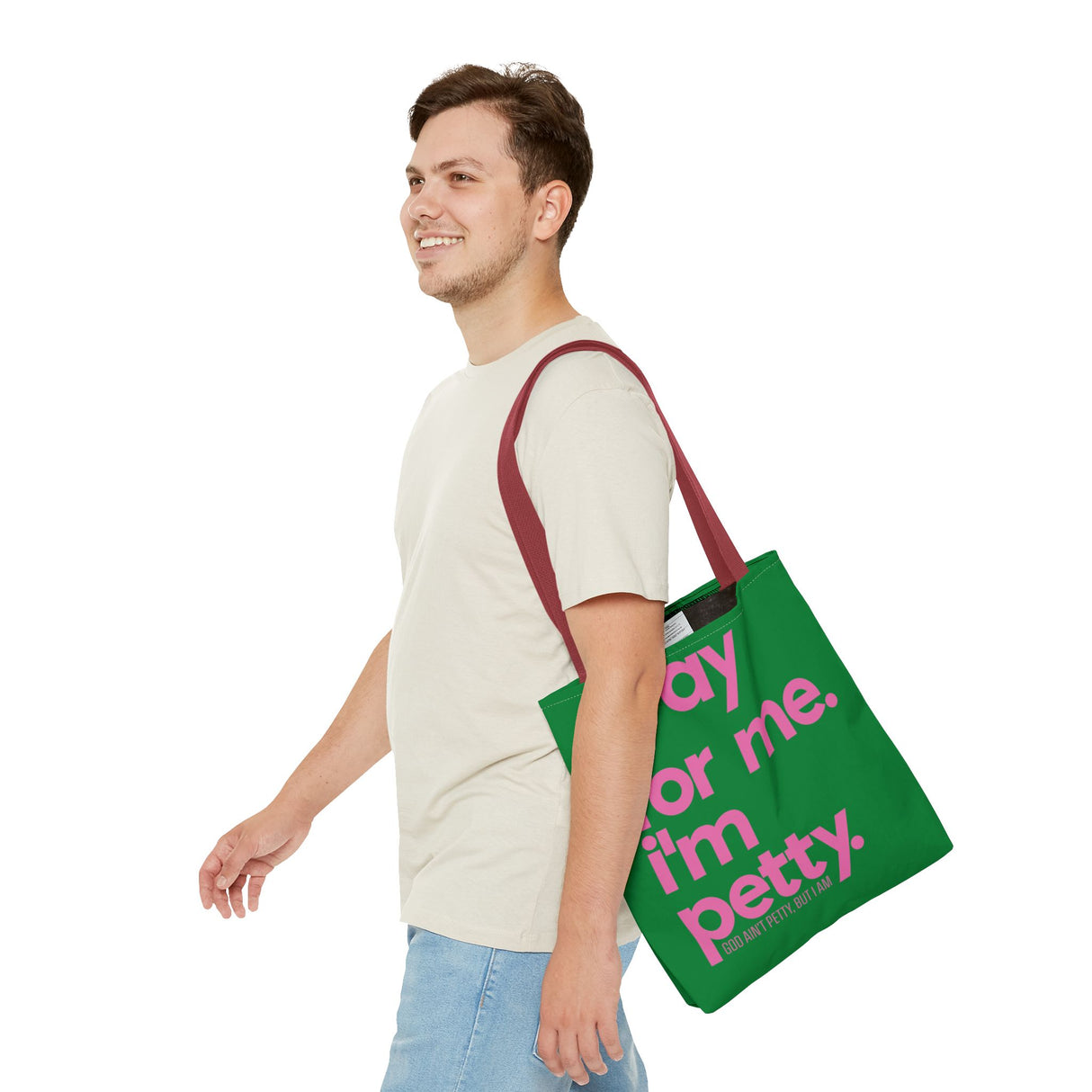 Copy of Tote Bag (AOP)-Bags-The Original God Ain't Petty But I Am