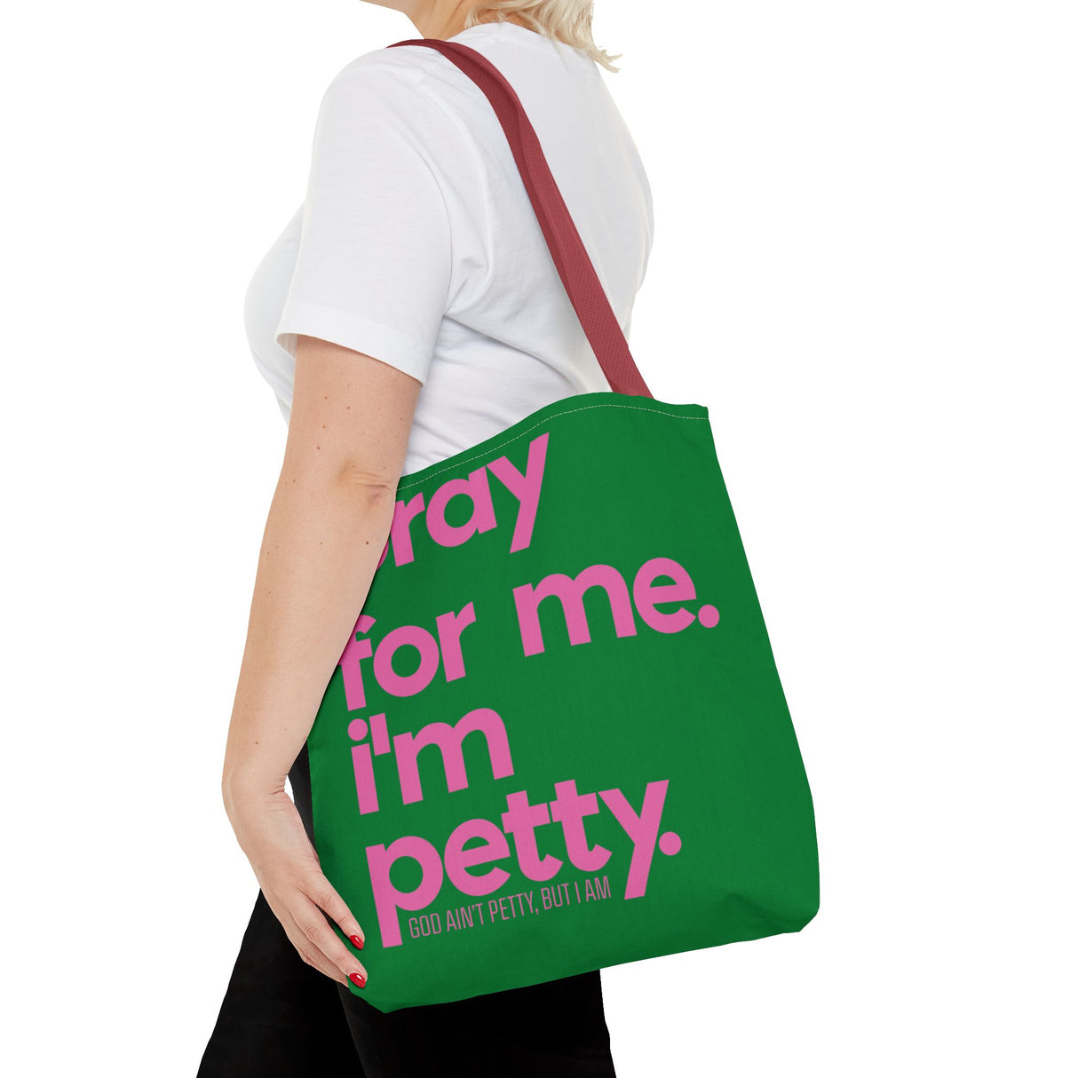 Copy of Tote Bag (AOP)-Bags-The Original God Ain't Petty But I Am