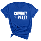 Cowboy Petty Unisex Tee-T-Shirt-The Original God Ain't Petty But I Am