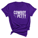 Cowboy Petty Unisex Tee-T-Shirt-The Original God Ain't Petty But I Am