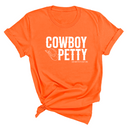Cowboy Petty Unisex Tee-T-Shirt-The Original God Ain't Petty But I Am