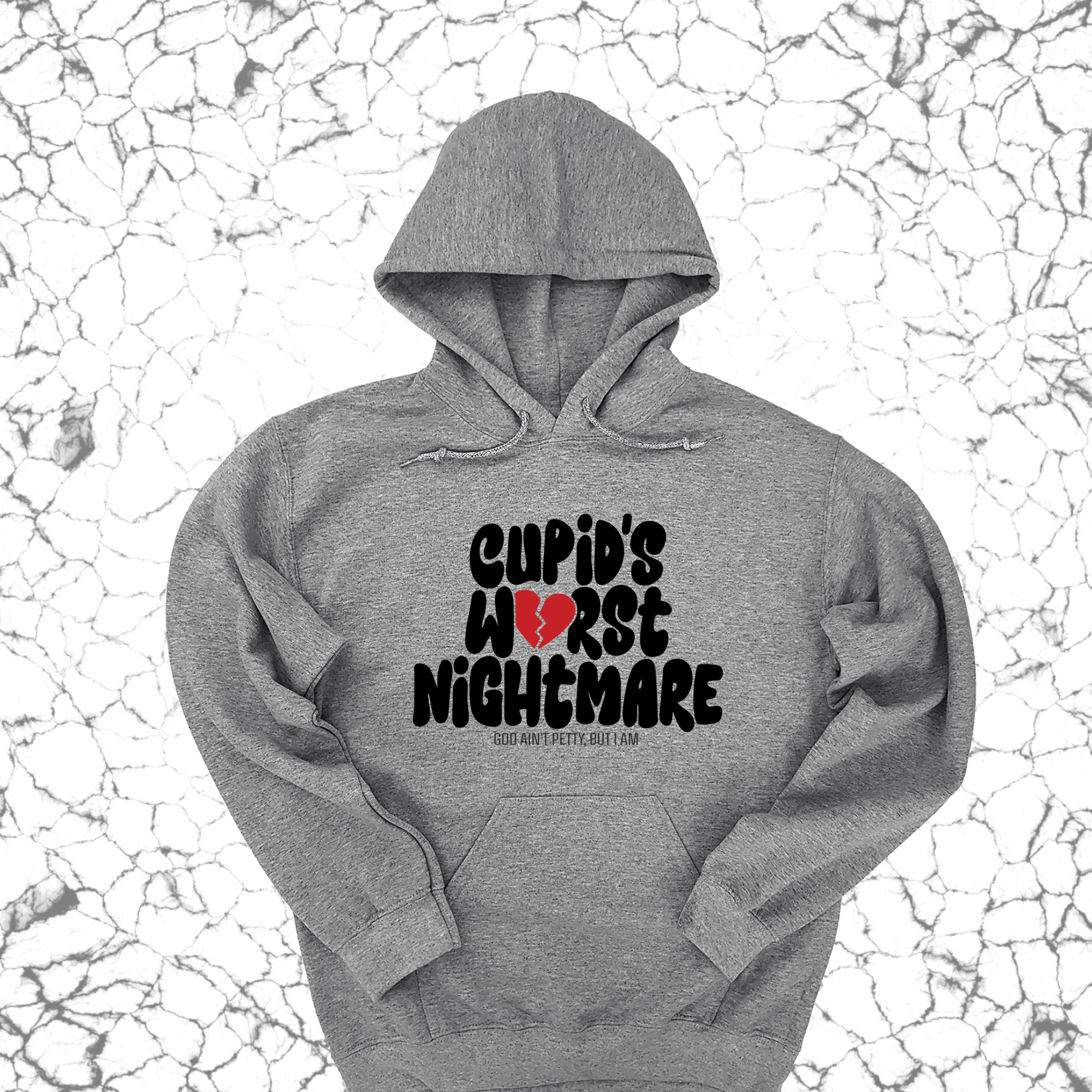 Cupid's Worst Nightmare Unisex Hoodie-Hoodie-The Original God Ain't Petty But I Am