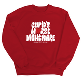 Cupid's Worst Nightmare Unisex Sweatshirt-Sweatshirt-The Original God Ain't Petty But I Am