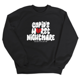 Cupid's Worst Nightmare Unisex Sweatshirt-Sweatshirt-The Original God Ain't Petty But I Am