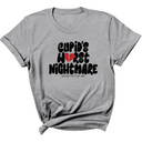 Cupid's Worst Nightmare Unisex Tee-T-Shirt-The Original God Ain't Petty But I Am