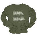DEI Didn’t Do Any of This Long Sleeved Unisex Tee-Long Sleeved T-Shirt-The Original God Ain't Petty But I Am